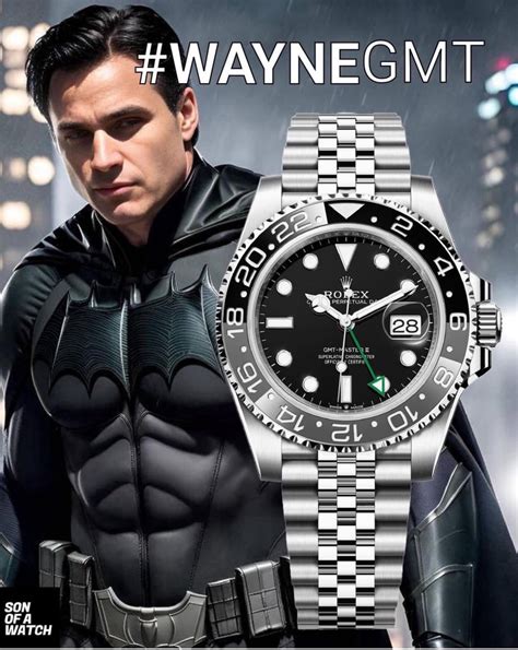 gmt bruce wayne rolex|Rolex gmt bruce wayne price.